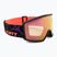 Maschera da sci Scott Neo Light Sensitive S1-3 black/purple/amp ls cinnamon chrome