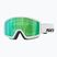 Maschera da sci SCOTT Trace Pro Compact white/green chrome