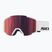 Maschera da sci SCOTT Shield white/amp red chrome