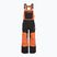 Pantaloni da snowboard uomo ThirtyTwo Basement Bib black/orange