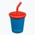 Klean Kanteen Kid's Steel Straw Lid 296 ml tazza mykonos blue