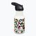 Bottiglia da viaggio per bambini Klean Kanteen Flip Seal Sport Cap Straw 355 ml stampa leopardo