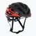 Casco da bicicletta Giro Agilis nero opaco rosso brillante