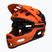 Casco da bici Bell Full Face Super 3R MIPS arancio opaco/nero