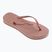 Infradito Havaianas Slim Platform da donna, rosa croco