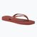 Infradito Havaianas Square Logo Metallic mogano da donna