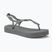 Sandali Havaianas Luna Flatform grigio acciaio da donna