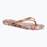 Infradito Ipanema Verao Tropical beige/oro da donna