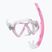 Mares Combo Zephir Junior rosa/chiaro kit snorkeling per bambini