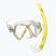 Mares Combo Zephir Junior kit snorkel per bambini giallo/chiaro