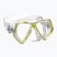 Maschera snorkeling per bambini Mares Zephir JR giallo/chiaro