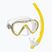 Set di snorkel Mares Combo Stream giallo/chiaro