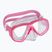 Maschera subacquea Mares Puffer pink pink/clear