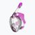 Maschera integrale per bambini SEAC Libera rosa transp./rosa per lo snorkeling