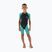 Muta da nuoto bambino SEAC Dolphin Shorty 1,5 mm black/tiffany