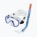 Set per snorkeling per bambini SEAC Marina Bis Set blue