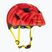Casco da bicicletta per bambini MET Hooray rosso zebra opaco