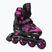 Pattini a rotelle Roces Jokey 3.0 per bambini nero/rosa