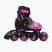 Pattini a rotelle Roces Jokey X Girl per bambini nero/rosa