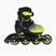 Pattini a rotelle Roces Jokey X Boy per bambini nero/lime