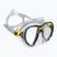 Cressi Big Eyes Evolution maschera subacquea cristallo/giallo