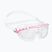 Maschera da bagno Cressi Skylight trasparente/bianco/rosa