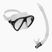Set da snorkeling Cressi Ocean + Gamma trasparente/nero