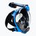 Maschera da snorkeling Cressi Duke Dry Full Face nero/blu