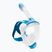 Maschera integrale per snorkeling Cressi Java Full Face clear/blue