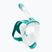 Maschera integrale per snorkeling Cressi Java Full Face clear/aquamarine