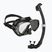 Cressi Estrella + Seal Dry set subacqueo nero/nero