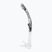 Snorkel Cressi Alpha Ultra Dry trasparente/nero/bianco