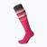 Calze da sci da donna Mico Light Weight Superthermo Natural Merino Ski fucsia