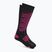 Calze da sci Mico Heavy Weight Superthermo Primaloft Merino Ski black fuchsia