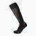 Calze da sci Mico Heavy Weight Superthermo Primaloft Merino Ski nero grigio