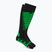Calze da sci Mico Heavy Weight Superthermo Primaloft Merino Ski black fluorescent green