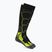 Calze da sci Mico Medium Weight Superthermo Natural Marino Ski black/fluorescent yellow