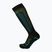 Calze da sci Mico Medium Superthermo Primaloftsilk Ski nero/turchese