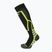 Calze da sci bambini Mico Medium Weight Warm Control Ski nero giallo fluo