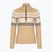 Felpa termica da donna Newland Isalind Half Zip biscotto/bianco