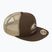 Cappello da baseball Hurley Mavericks Trucker in velluto marrone da uomo