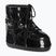 Donna Moon Boot Icon Low Glitter nero stivali da neve