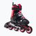 Pattini a rotelle Rollerblade Microblade per bambini nero/rosso