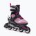 Pattini a rotelle Rollerblade Microblade rosa/bianco per bambini