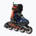 Pattini a rotelle Rollerblade Microblade per bambini blu notte/arancio caldo