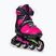 Pattini a rotelle per bambini Rollerblade Microblade rosa/verde chiaro