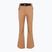 Pantaloni da sci da donna EA7 Emporio Armani Pure Softshell Waisted mocha mousse