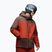 Giacca da sci da uomo Oakley Canopy Pro Insulated dark umber/flame red