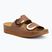 Ciabatte da donna Scholl Montery 2 Straps Ad Med cognac