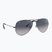 Occhiali da sole Ray-Ban Aviator Classic gunmetal/blue polarized